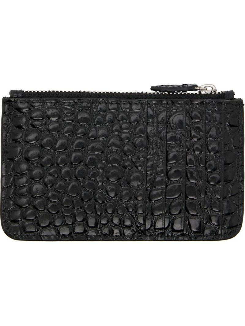 Vivienne Westwood Black Half Moon Card Holder outlook