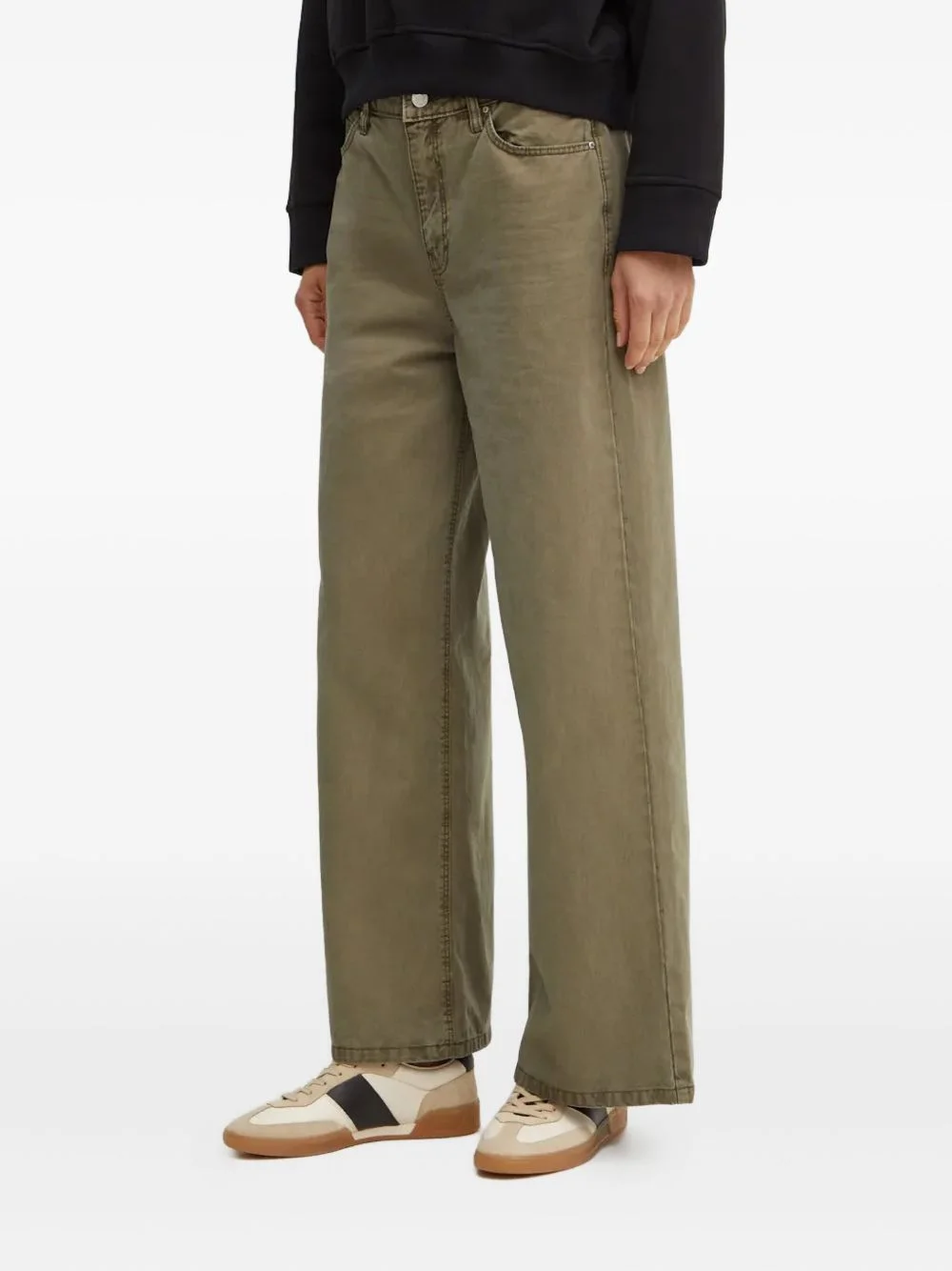 logo-detail denim jeans - 1