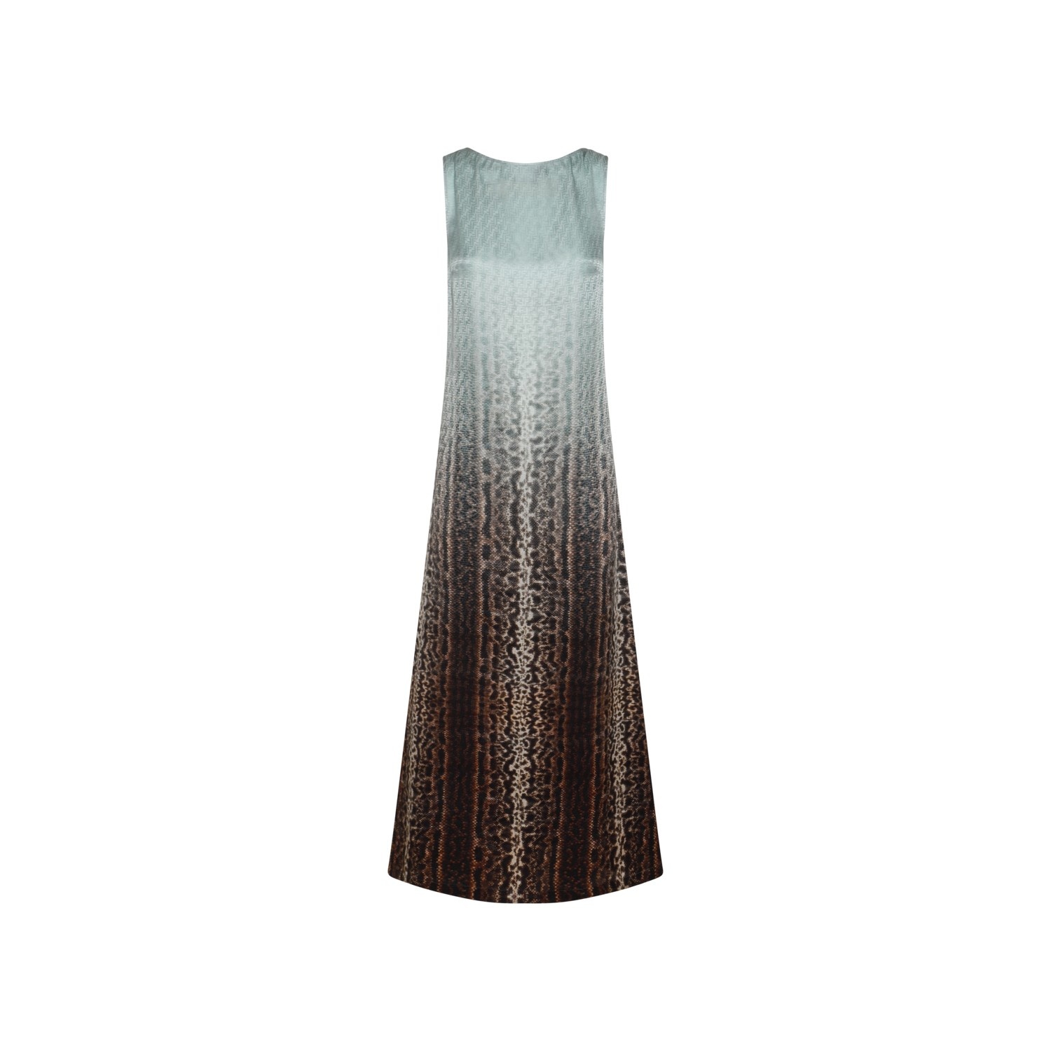 ワンピース FENDI PALE BLUE SILK DRESS FENDI PALE BLUE SILK DRESS | palazzobelli | REVERSIBLE