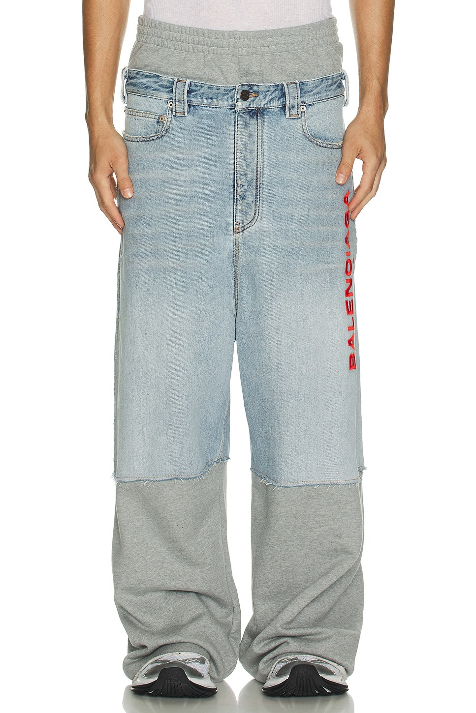 Patched Molleton Pants - 3