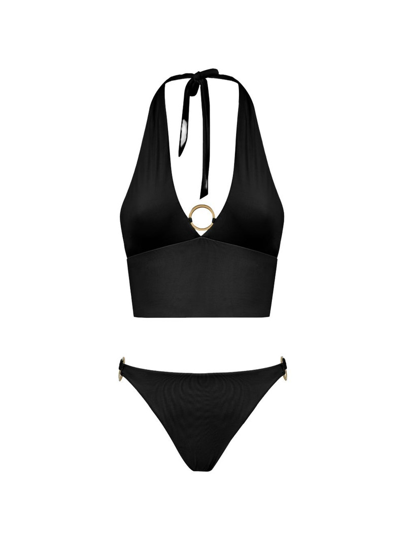 Crocodile ring-detail bikini 1