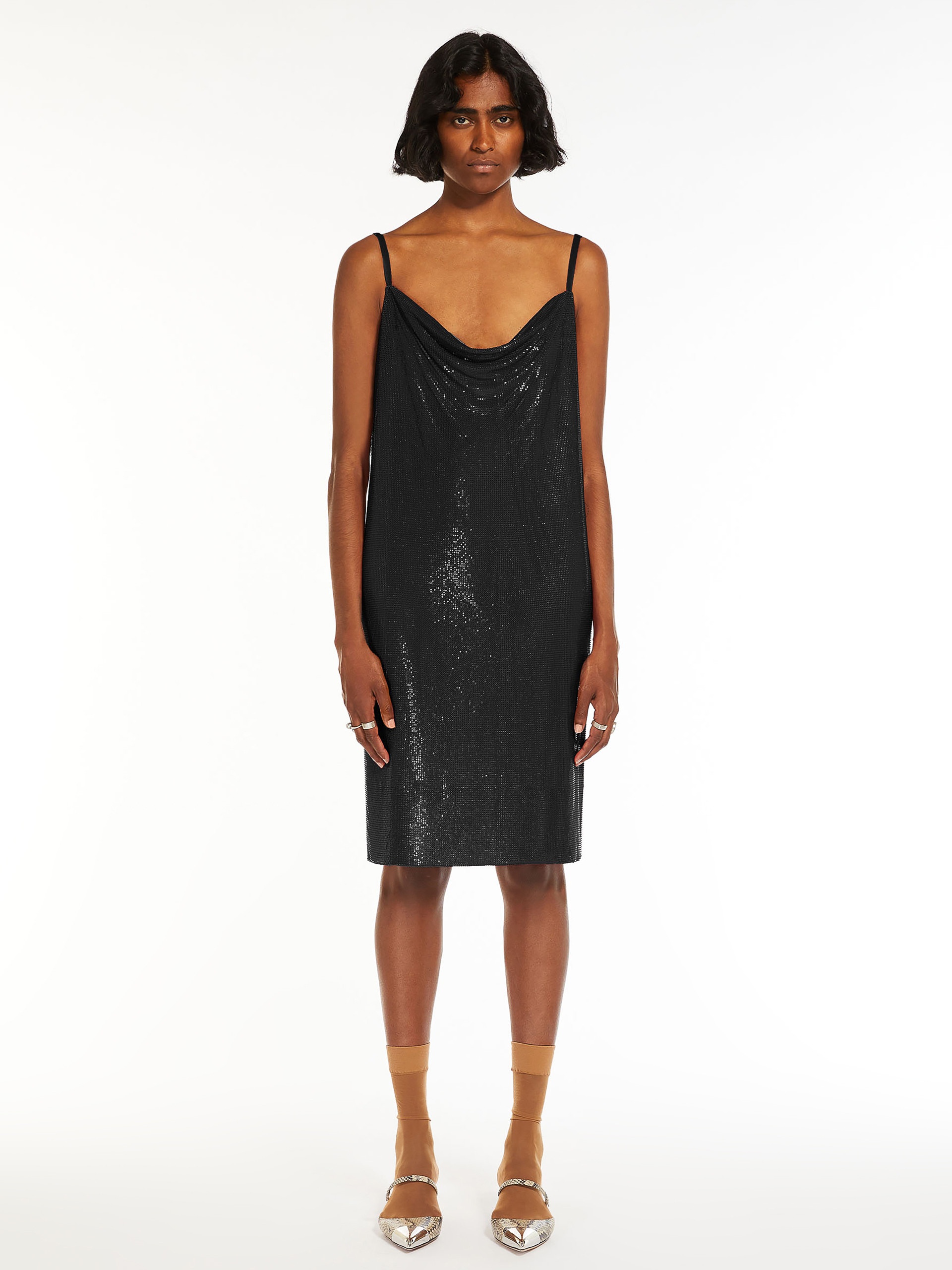 SFINGE Metallic knit dress - 3