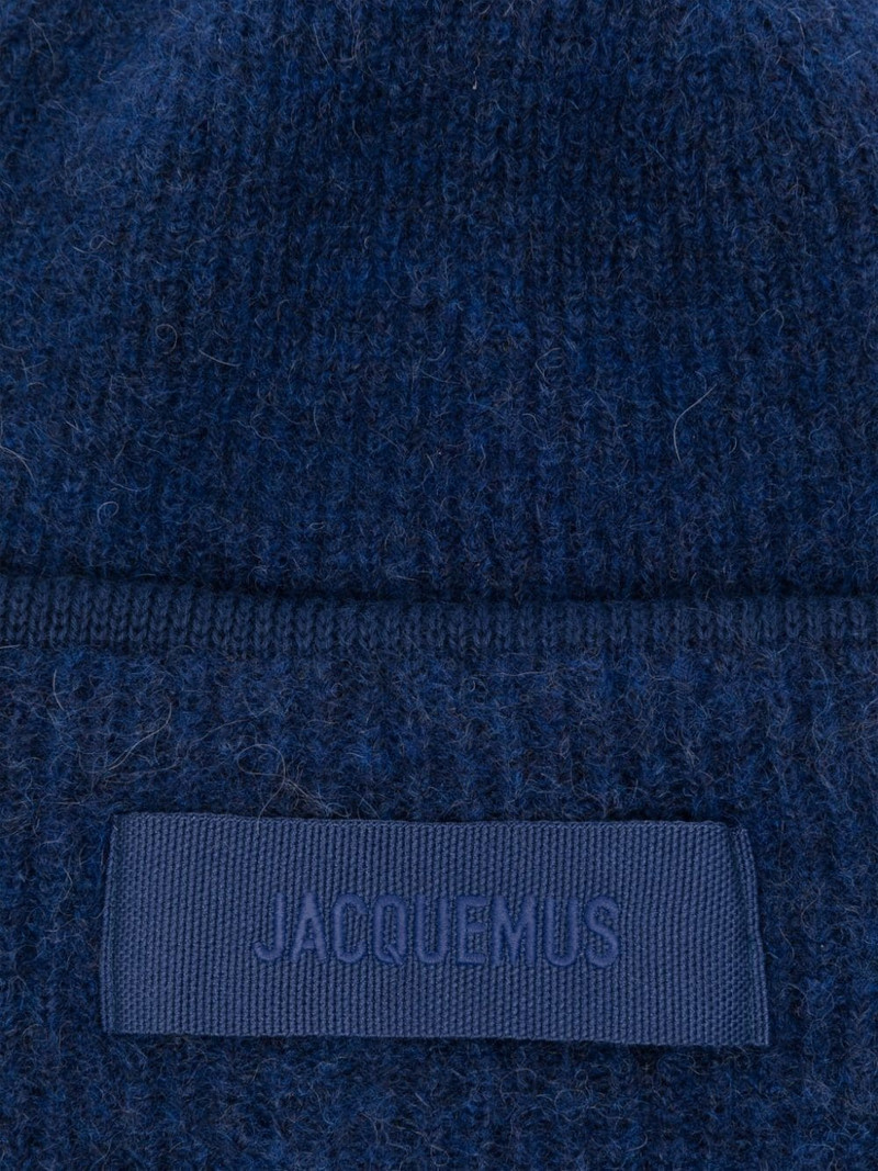 JACQUEMUS Le Bonnet Gros Grain beanie outlook