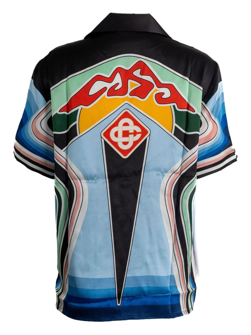 CASABLANCA graphic-print shirt outlook