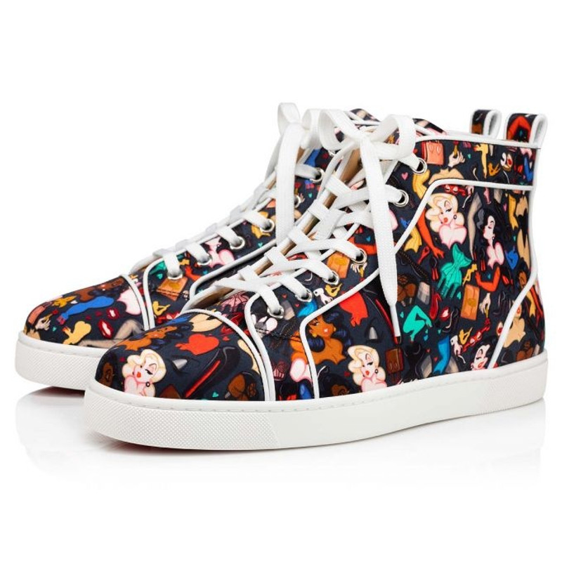 Louis Orlato BLACK-MULTI/BIANCO - 1