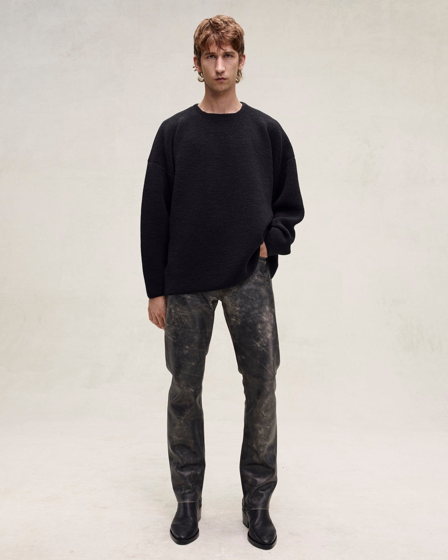 Ottoman Straight Neck Sweater - 4