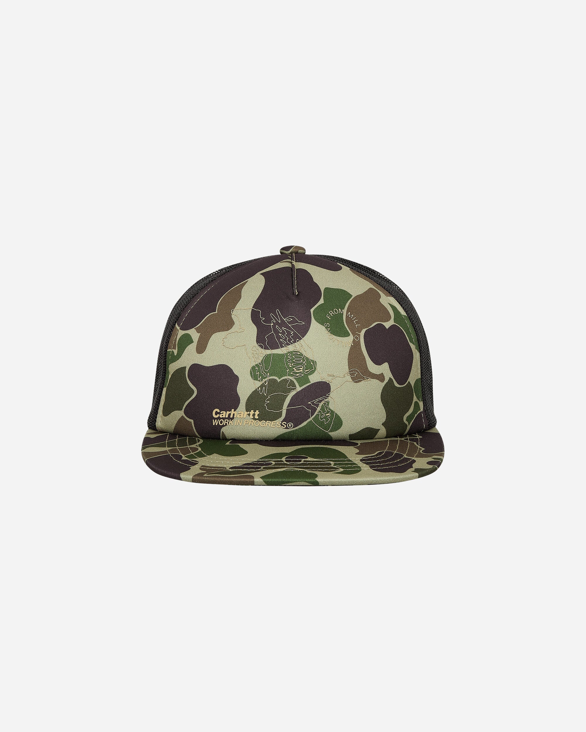 Flying Ducks Trucker Cap Camo Duck Green - 2