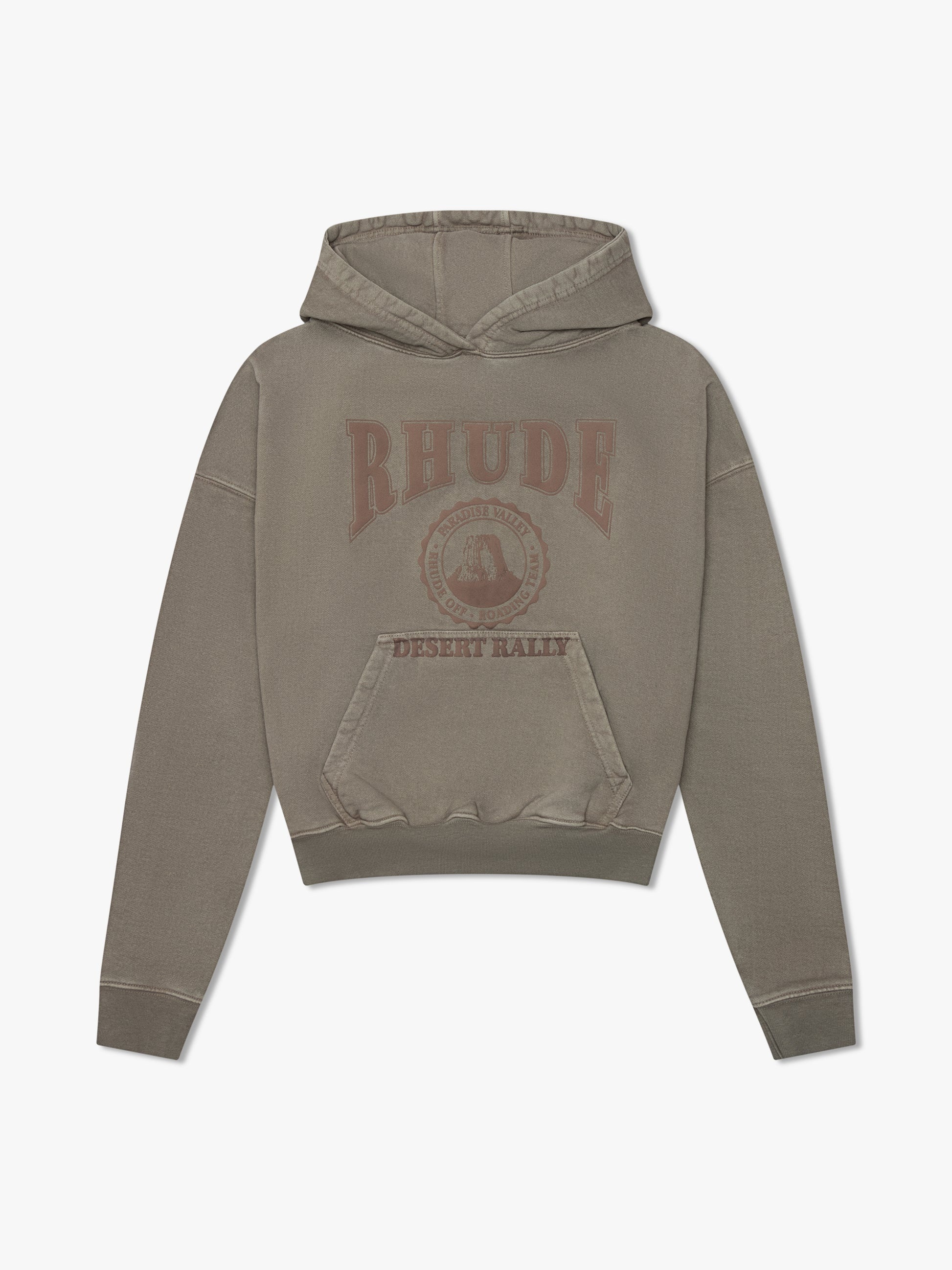 CROPPED DESERT VALLEY HOODIE - 1