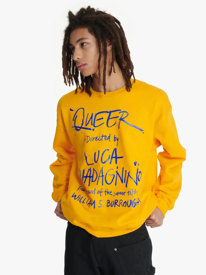 JW Anderson JW ANDERSON X QUEER SWEATSHIRT WITH TEXT PRINT outlook