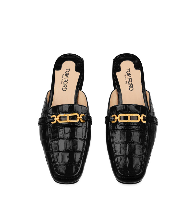 Whitney 가죽 mules 4
