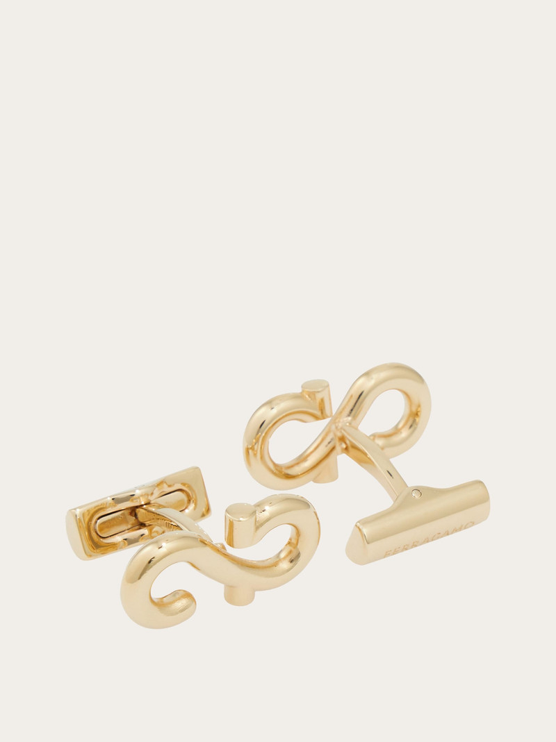 FERRAGAMO Gancini hook cufflinks outlook