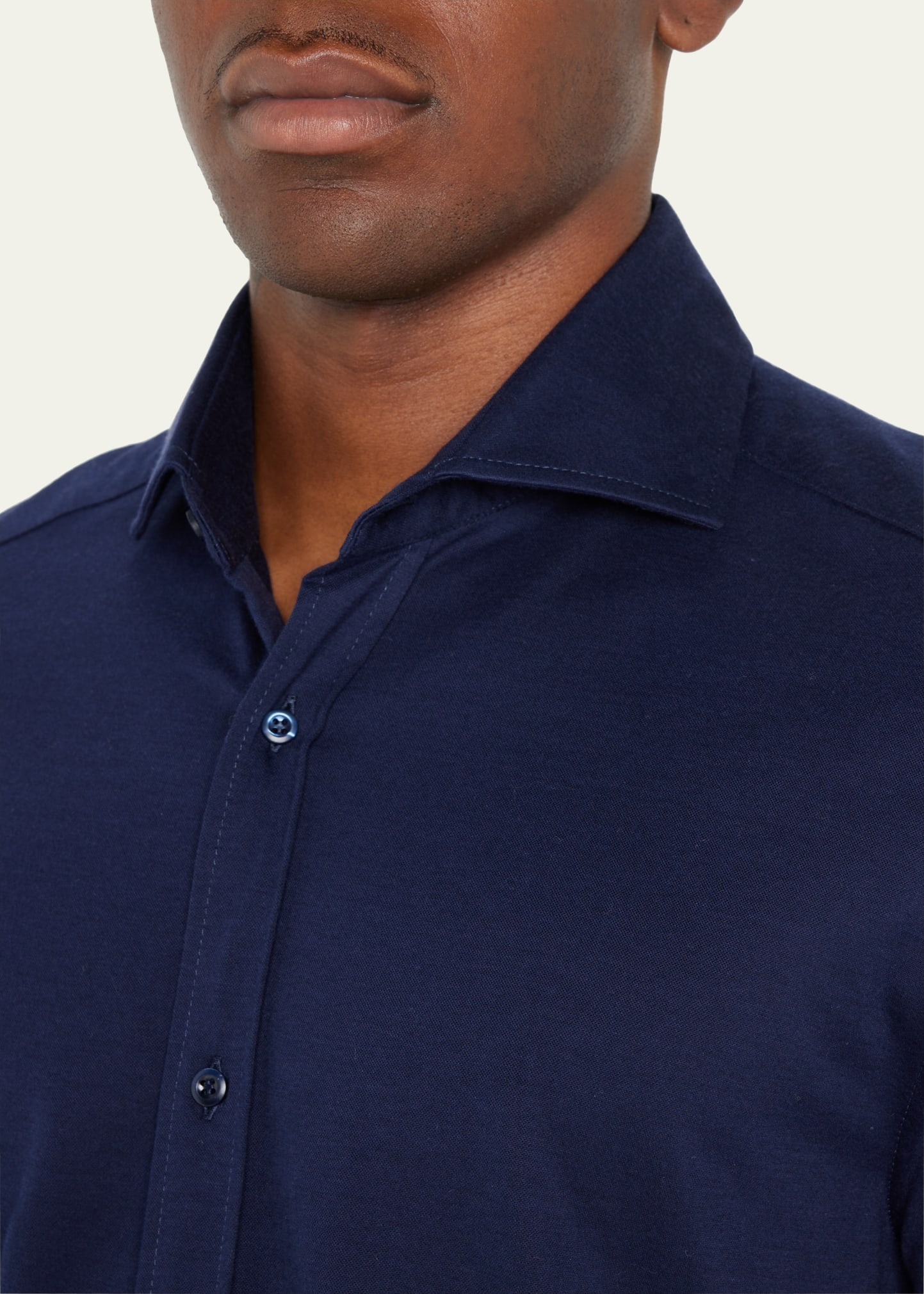 Men's Jersey Knit Sport Shirt - 5