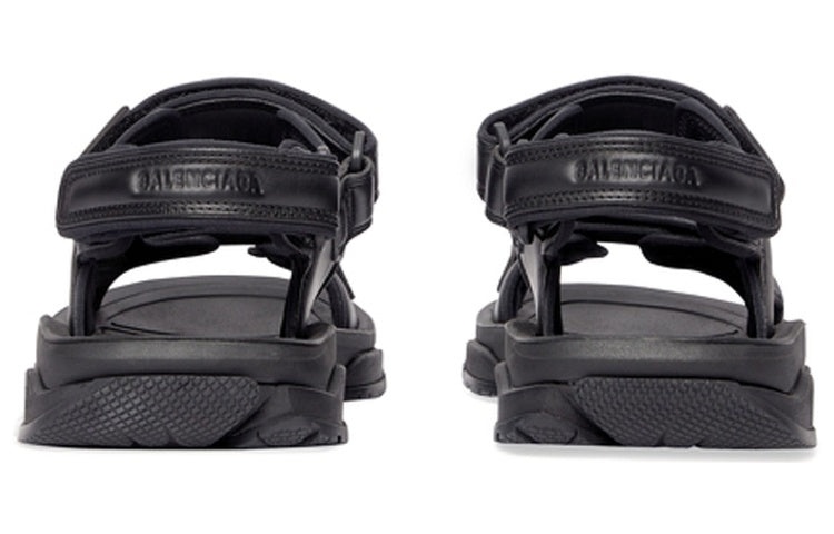 (WMNS) Balenciaga Tourist Sandals 'Black' 738612W2CDA1000 - 6