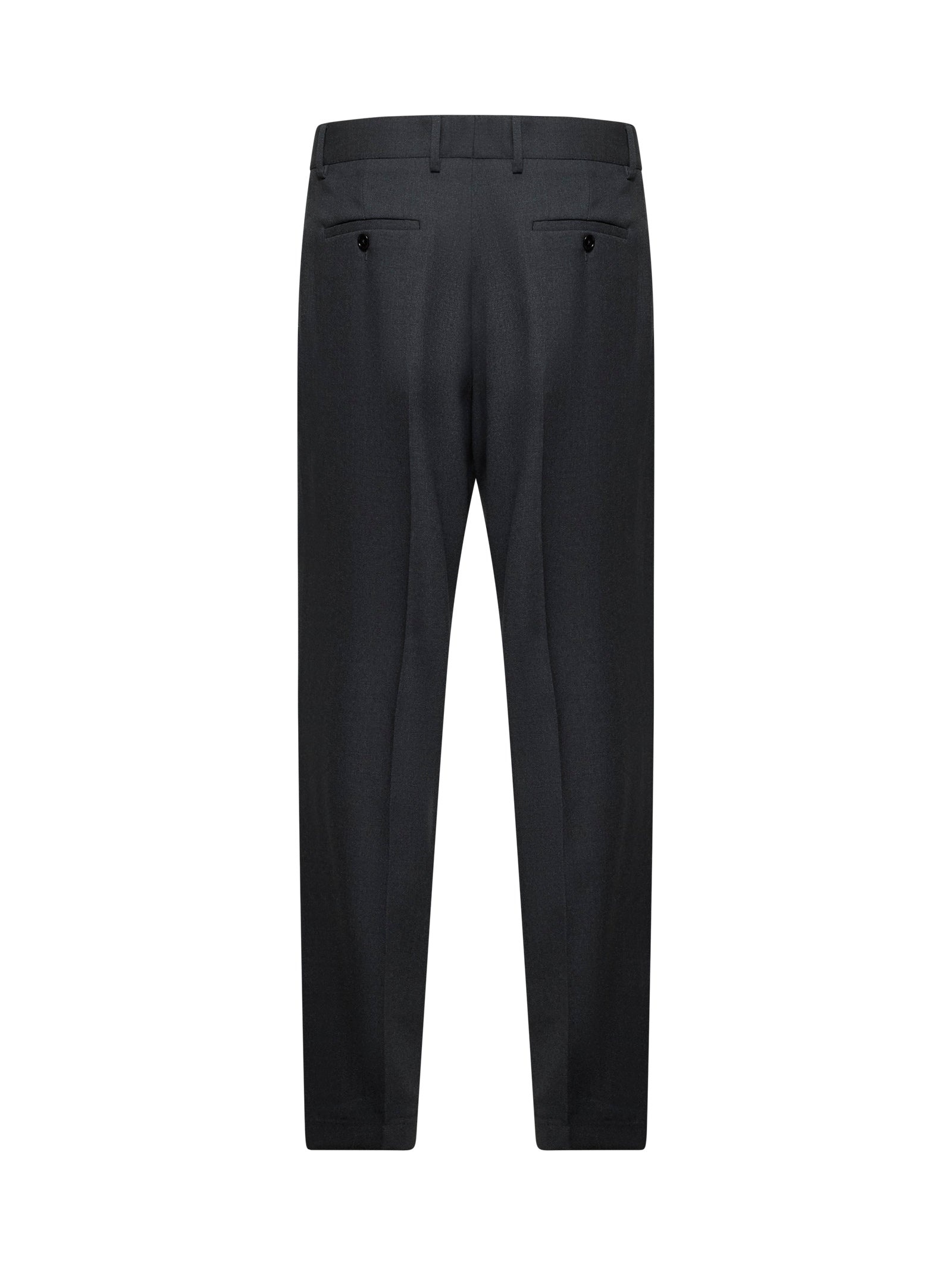 Grey virgin wool classic trousers - 2