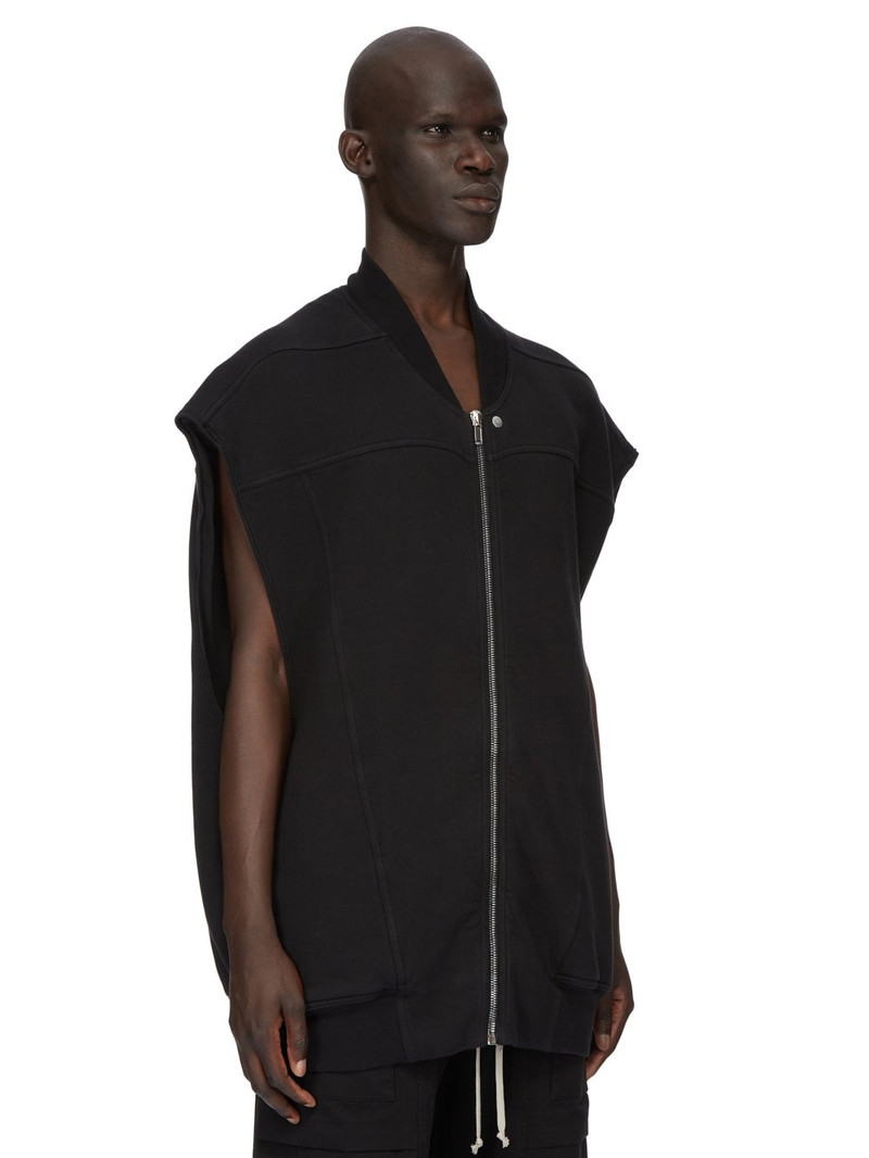 Rick Owens DRKSHDW Jumbo Flight organic cotton gilet outlook