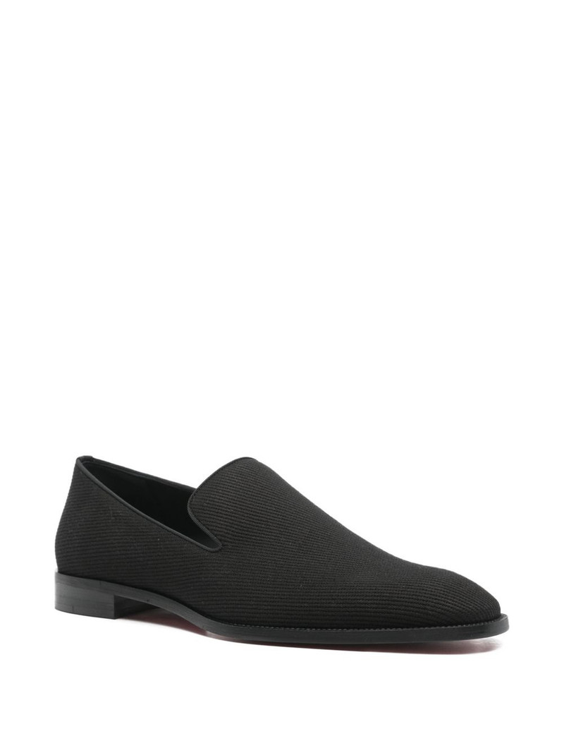 Christian Louboutin ribbed loafers outlook