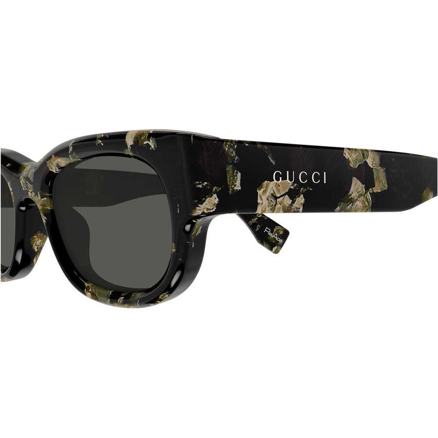 Gucci Grey Rectangular Men's Sunglasses GG1910S 001 50 - 3