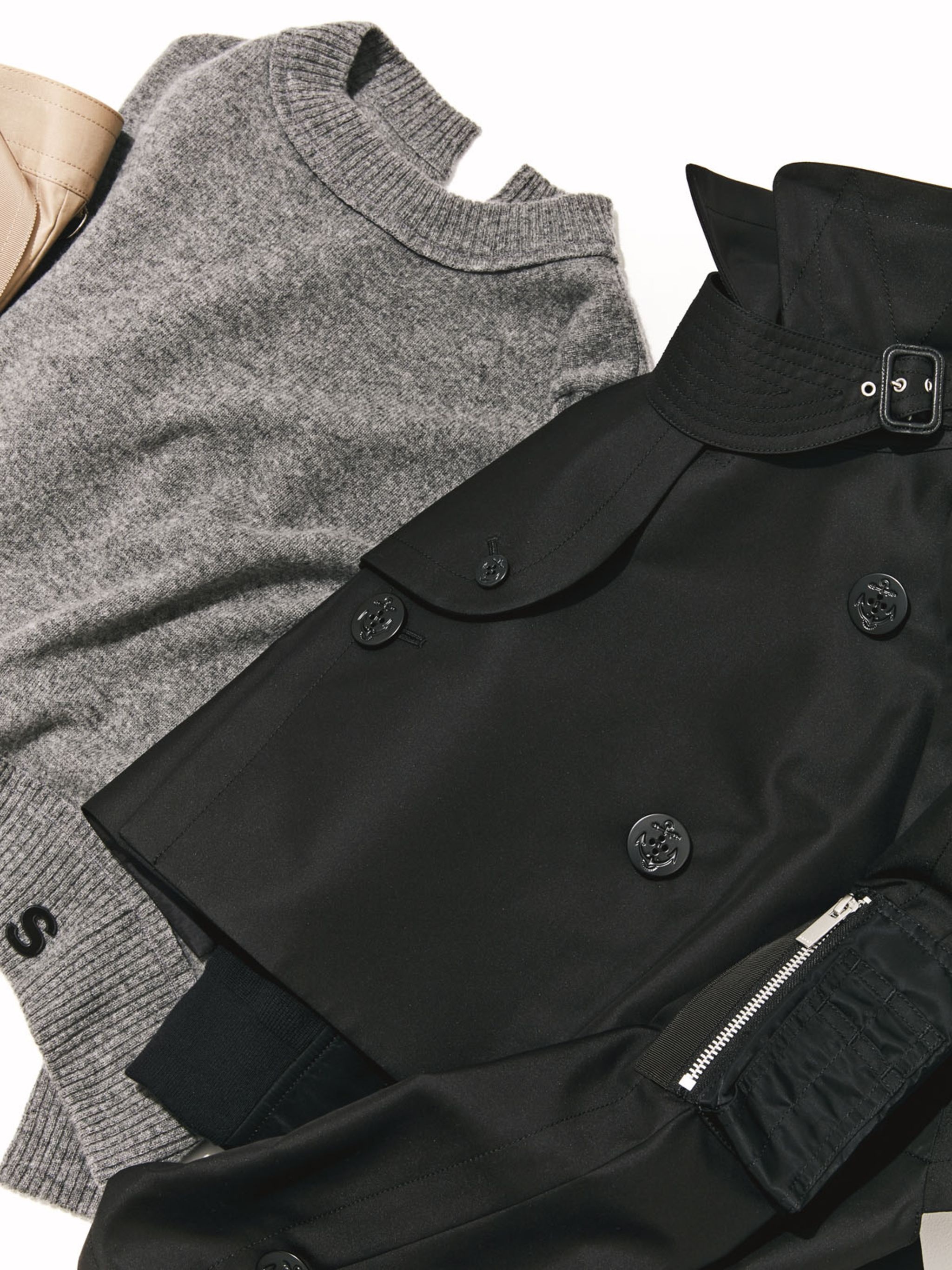 国内より1WEEK【sacai】Cotton Gabardine x Nylon Twill Blouson Cotton Gabardine x Nylon Twill Blouson – La Garçonne