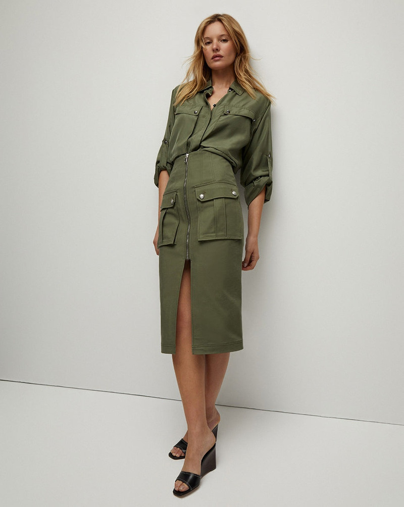 VERONICA BEARD DALLAS CARGO SKIRT outlook