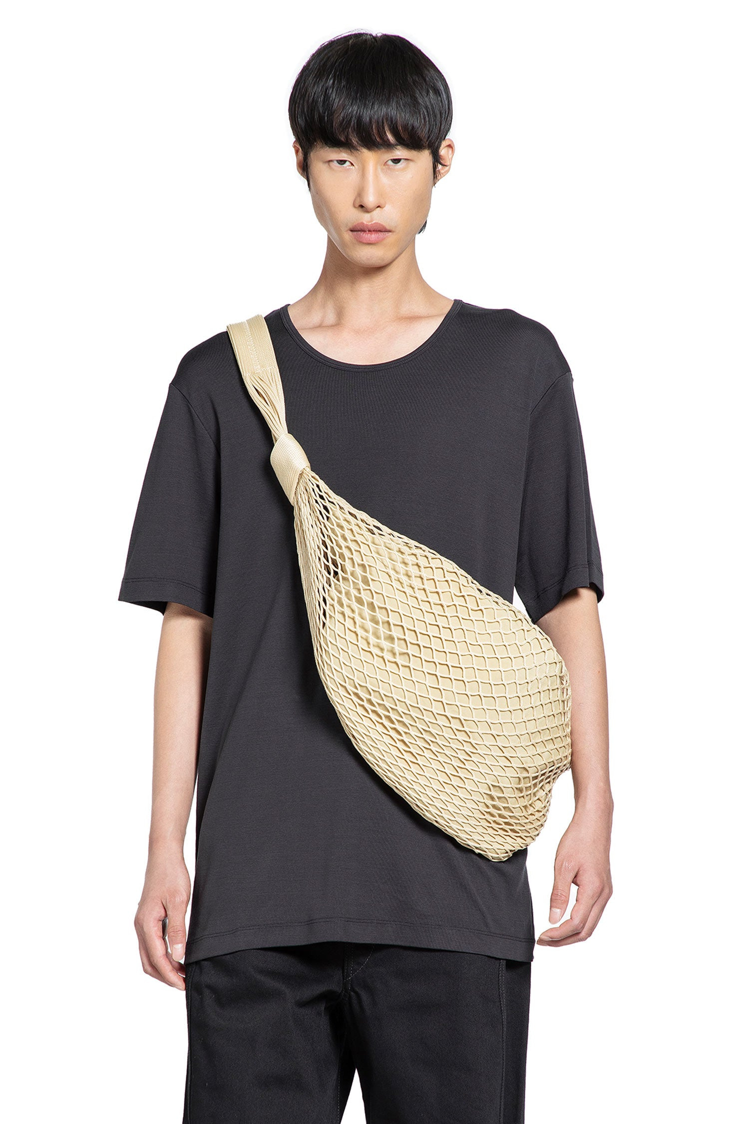 Rib U Neck T-shirt - 5