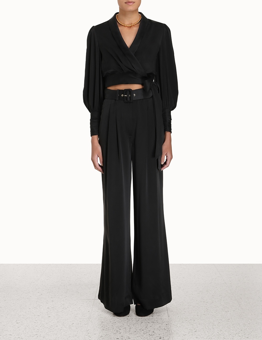 SILK WRAP TOP - 2