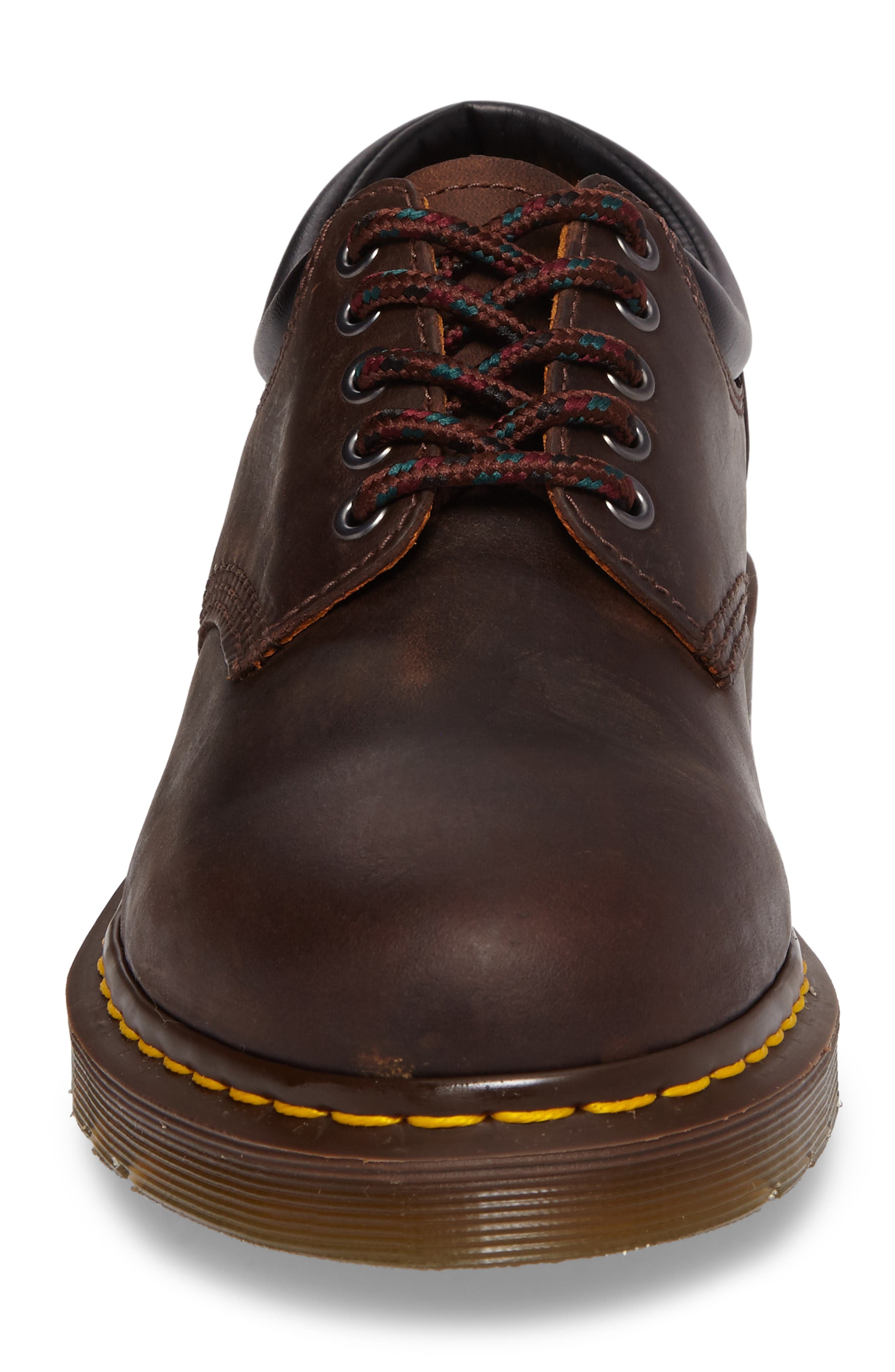 Dr. Martens Water Repellent Plain Toe Derby in Gaucho at Nordstrom - 4