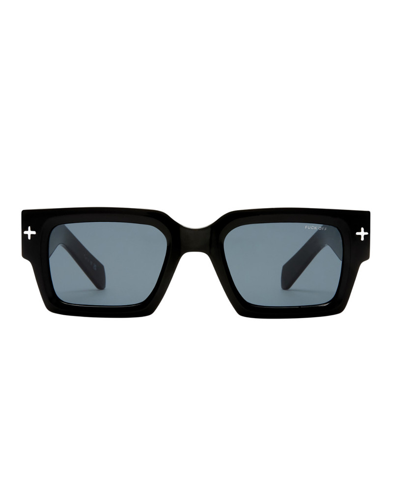 THE KINGY SUNGLASSES BLACK SILVER 3