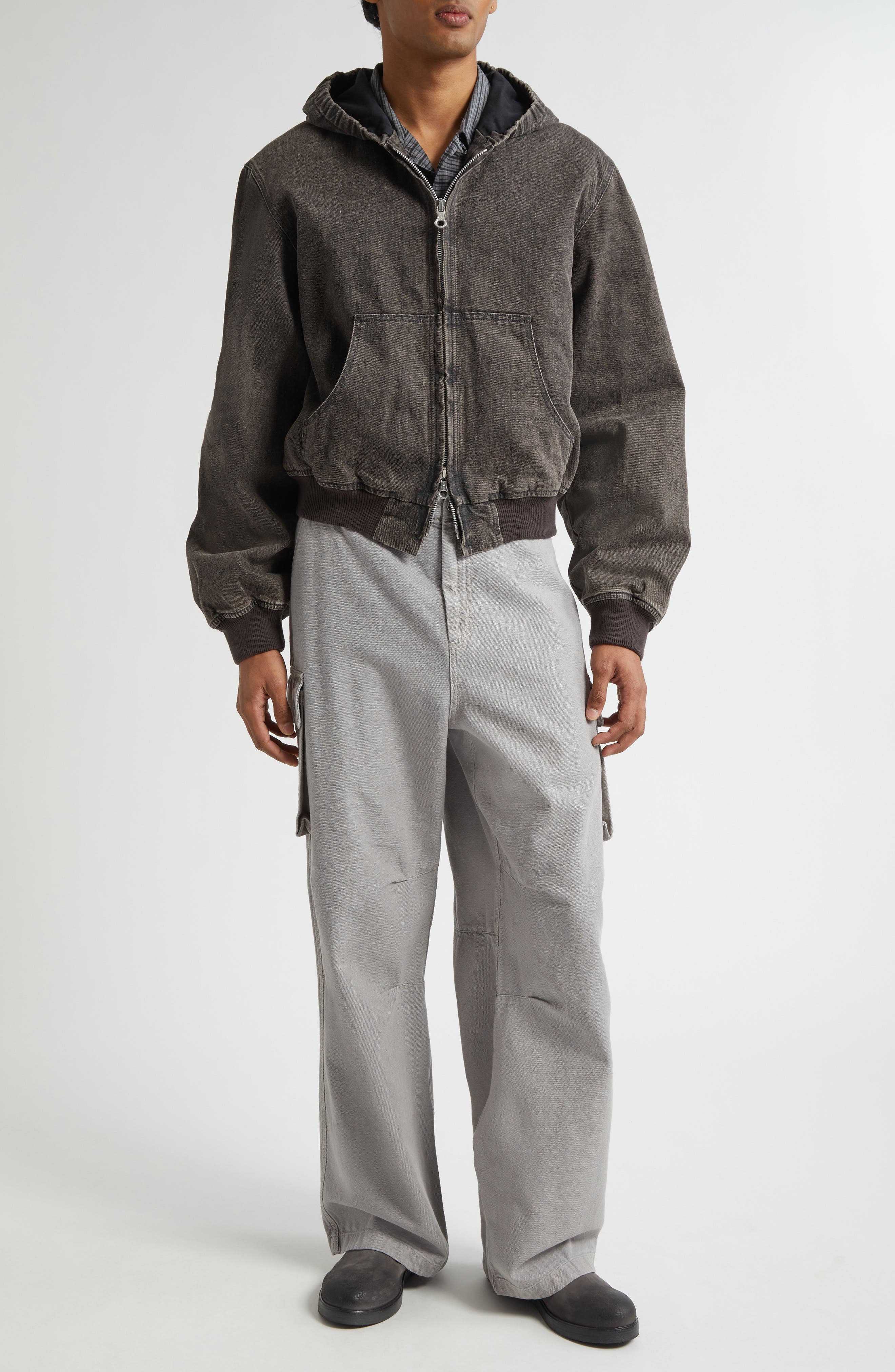 OUR LEGACY Mount Cargo Pants in Stone Gravel Draping Canvas at Nordstrom - 2