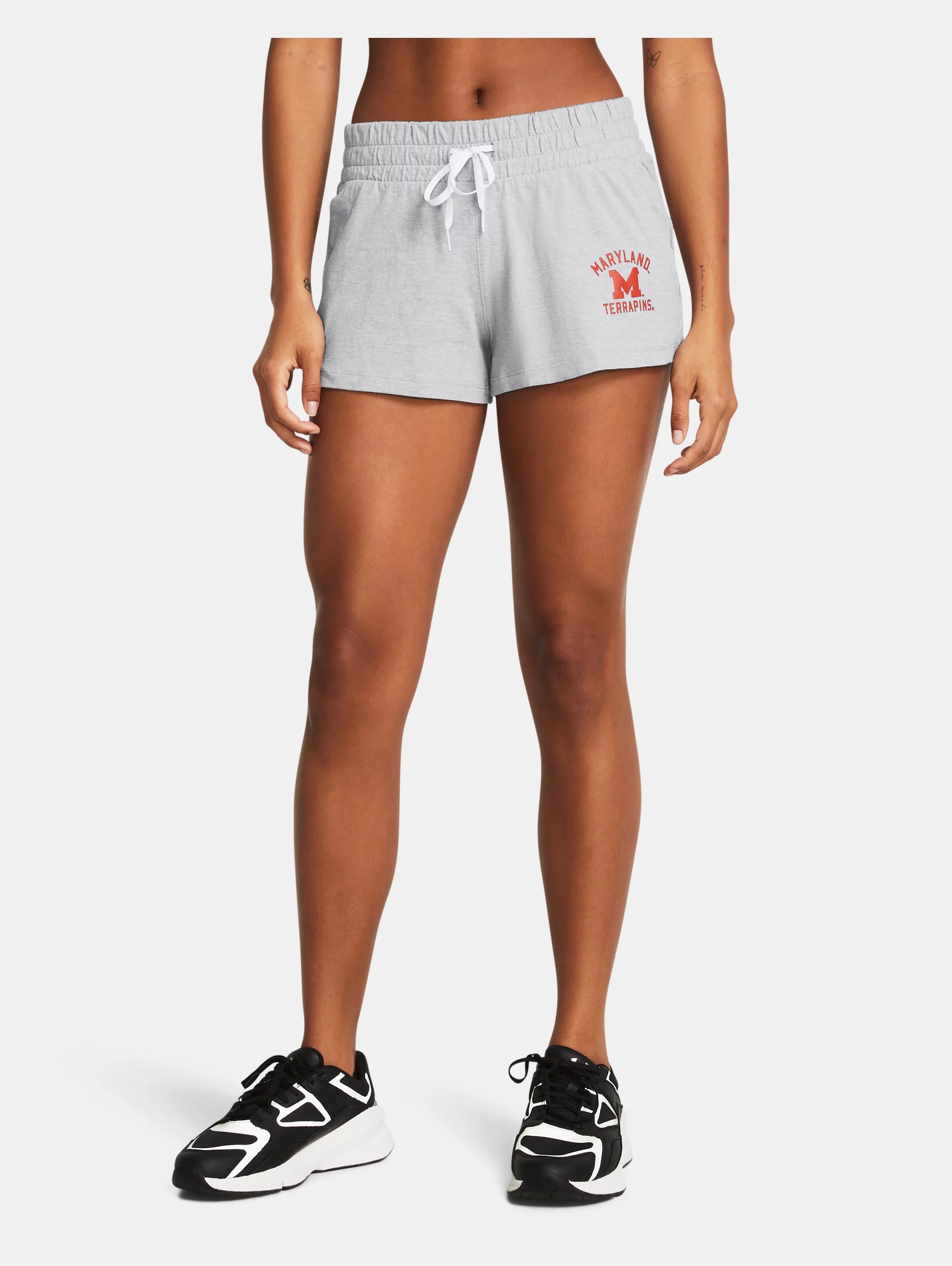 Women's UA Performance Cotton Collegiate Shorts - 2