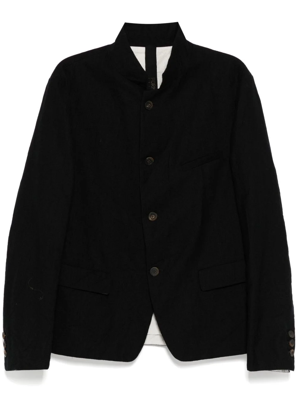 camp-collar shirt jacket - 1