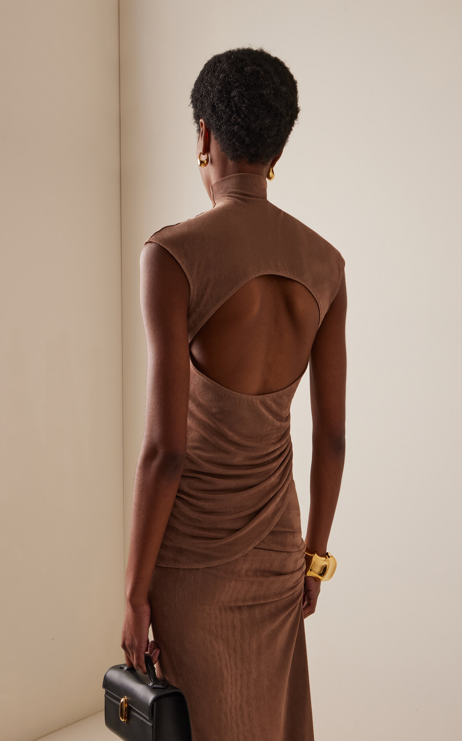 Exclusive Milena Top brown - 4