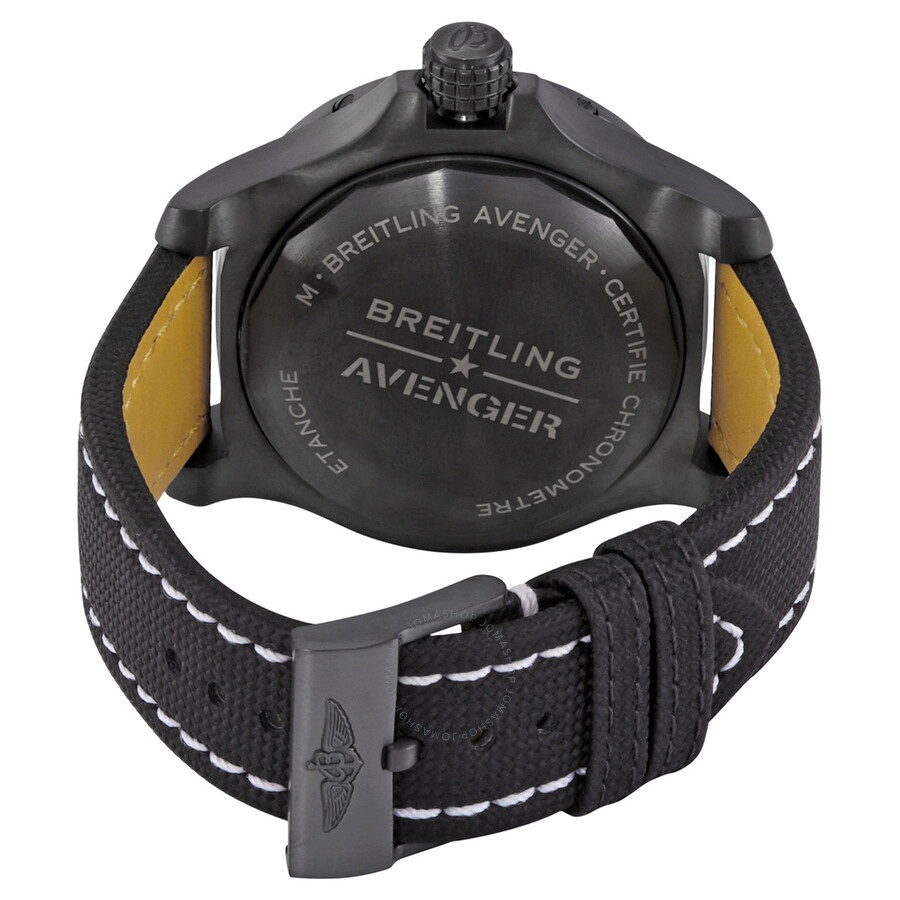 Breitling Avenger Automatic 45 Seawolf Black Dial Men's Watch V17319101B1X1 - 3