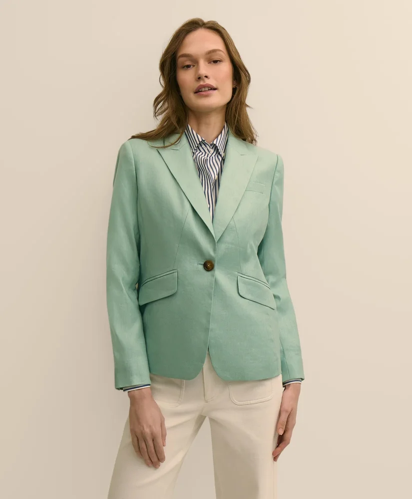 Linen Blend Jacket - 1