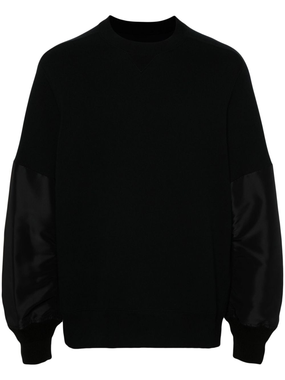 panelled sweatshirt - 1