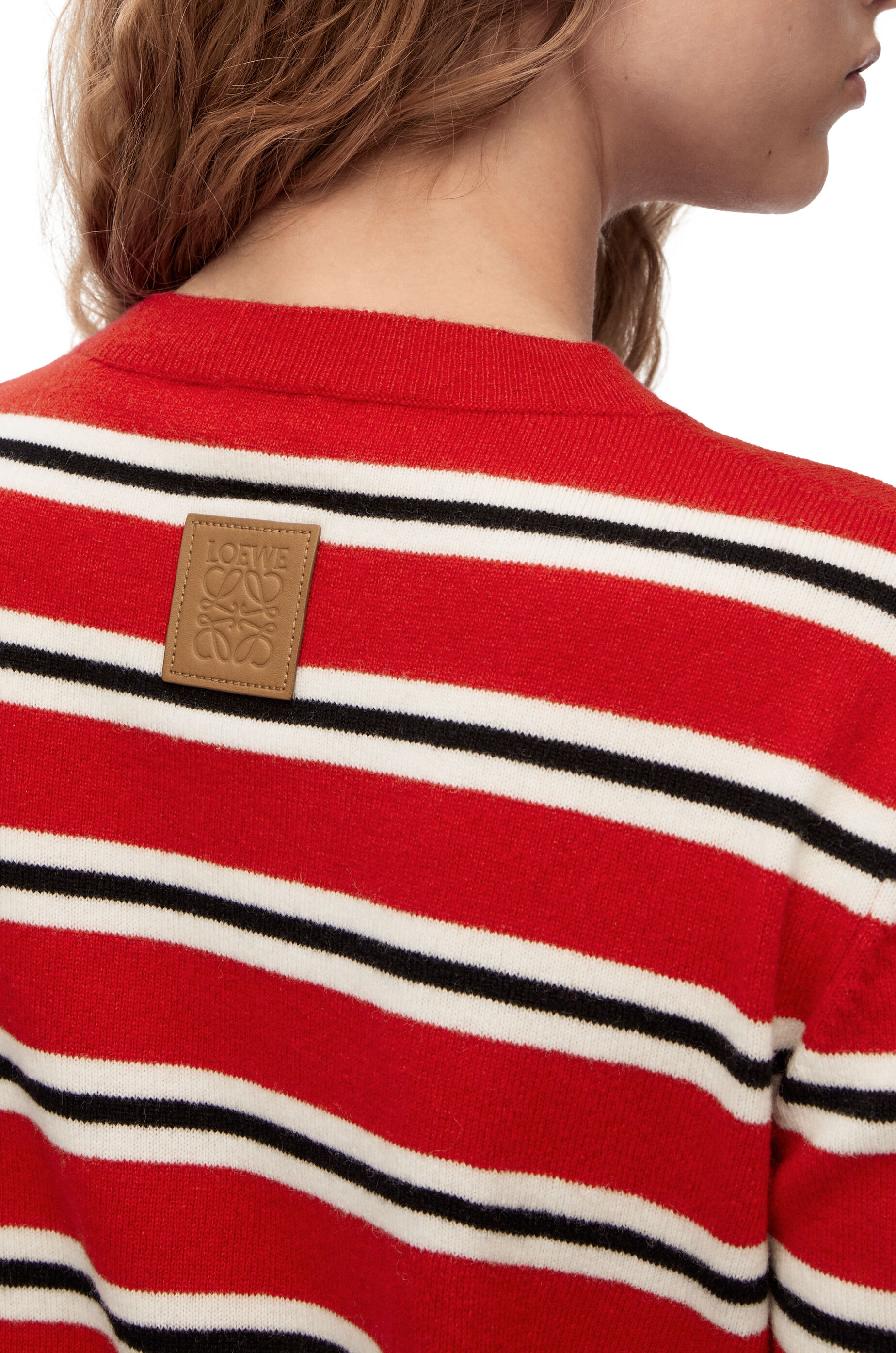 Stripe sweater in wool - 5