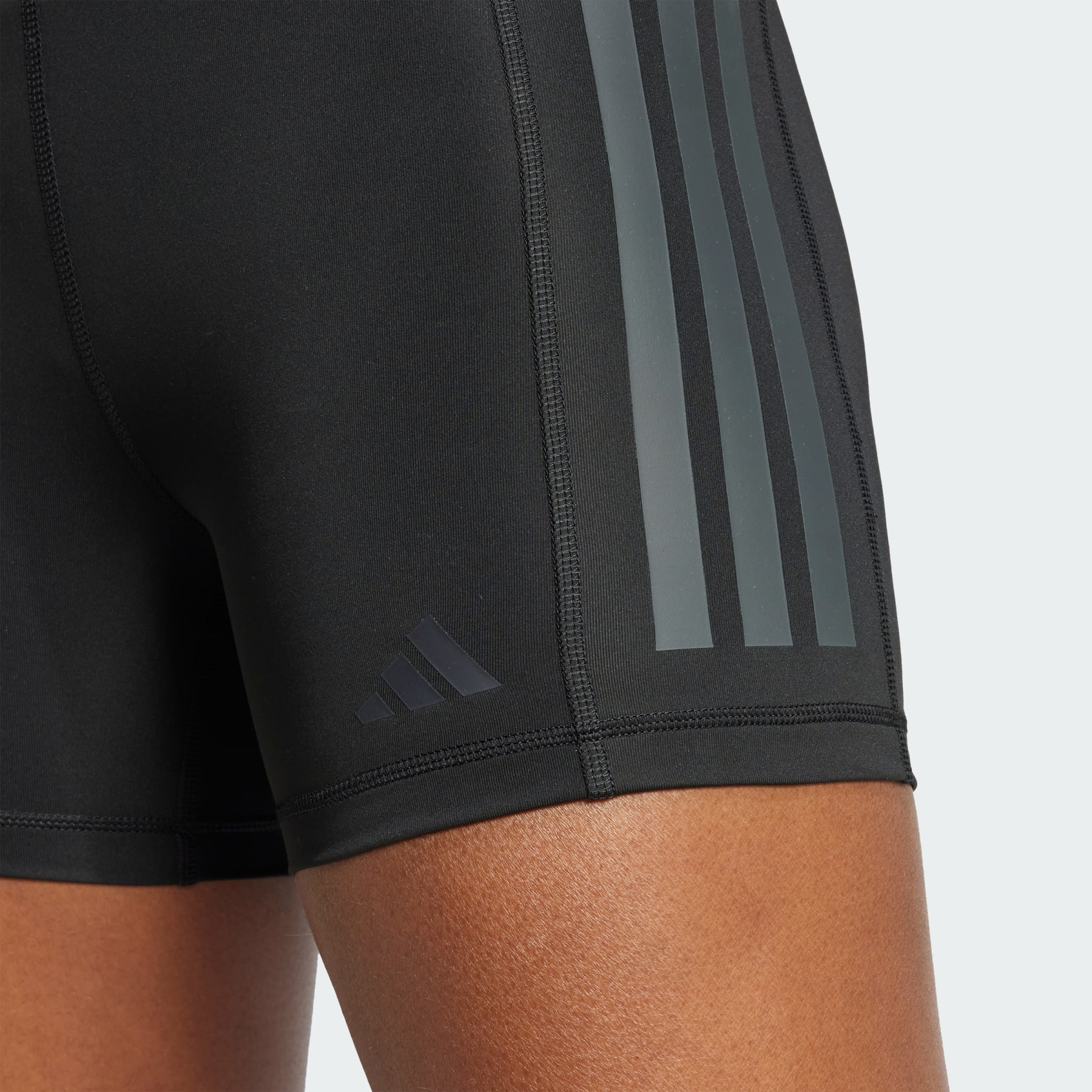 Optime 3-Stripes 1/4 Short Leggings - 7
