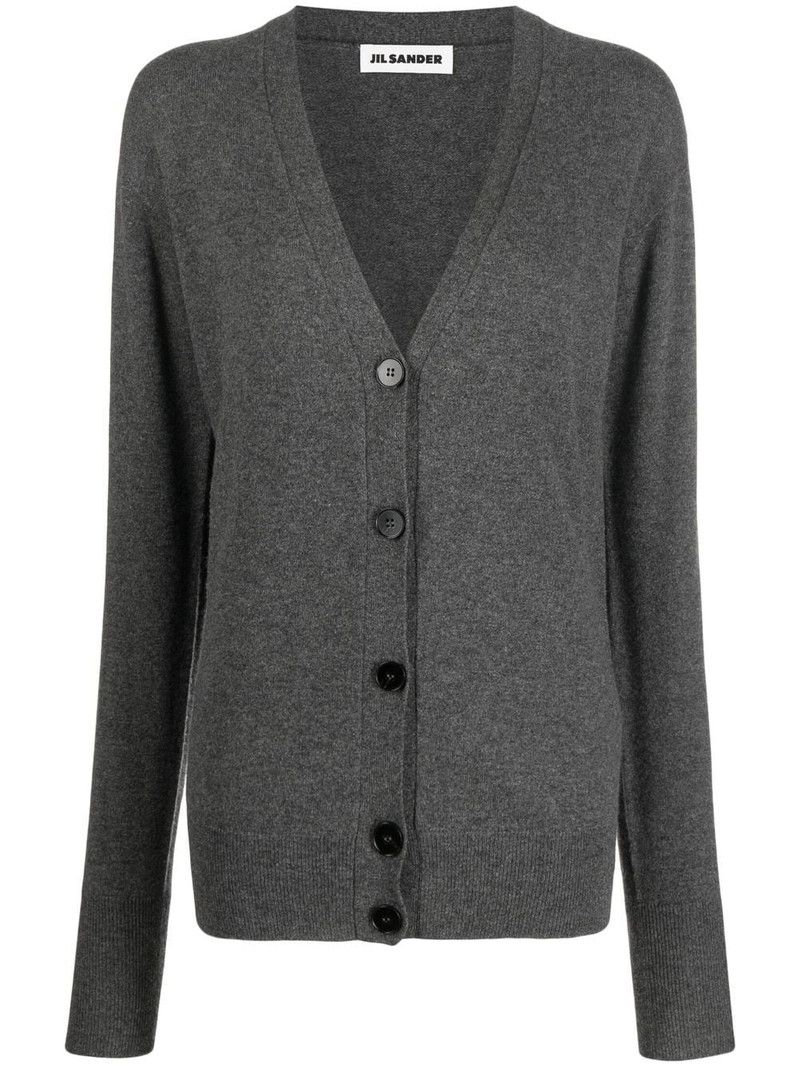 button-down cashmere cardigan 1
