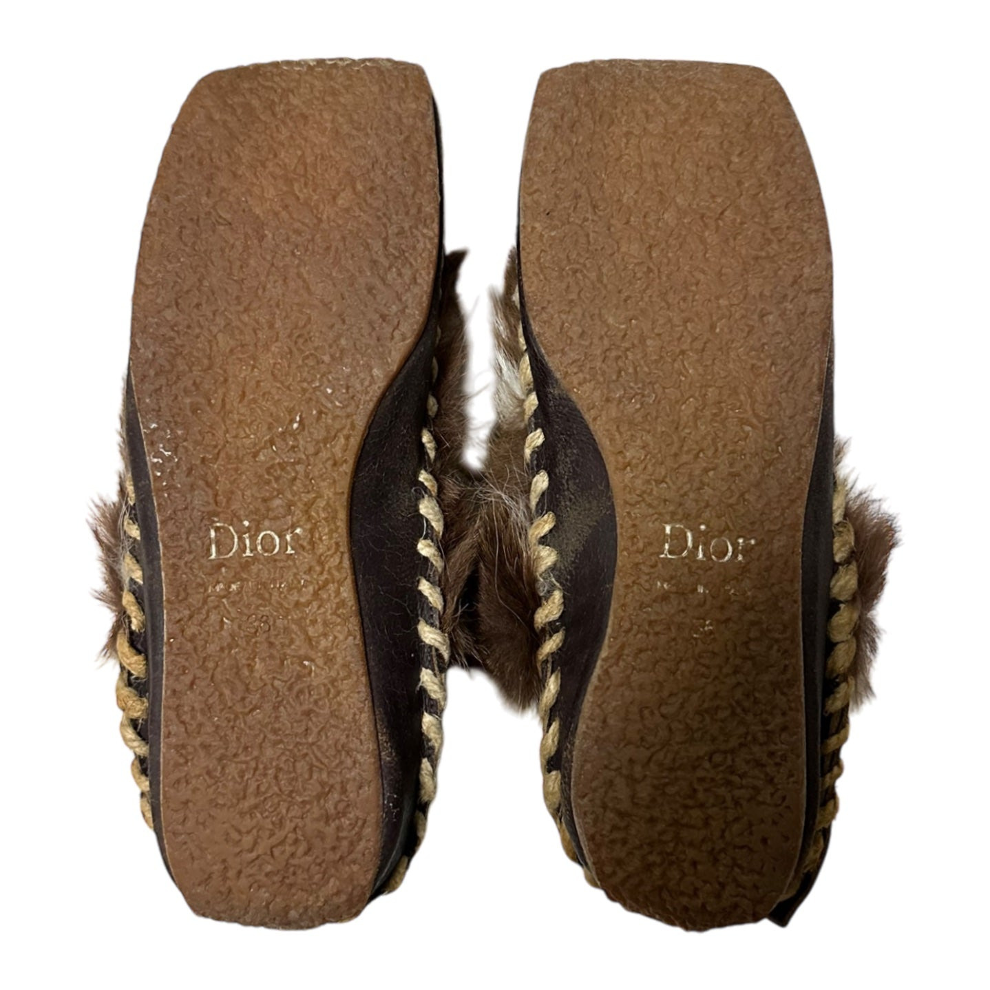 CHRISTIAN DIOR Fall Winter 2002 Fur Short Boots - 3
