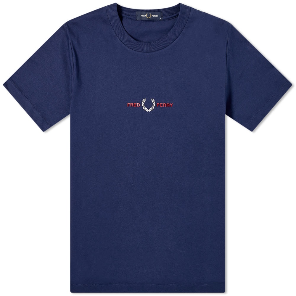 Fred Perry Embroidered Tee - 1