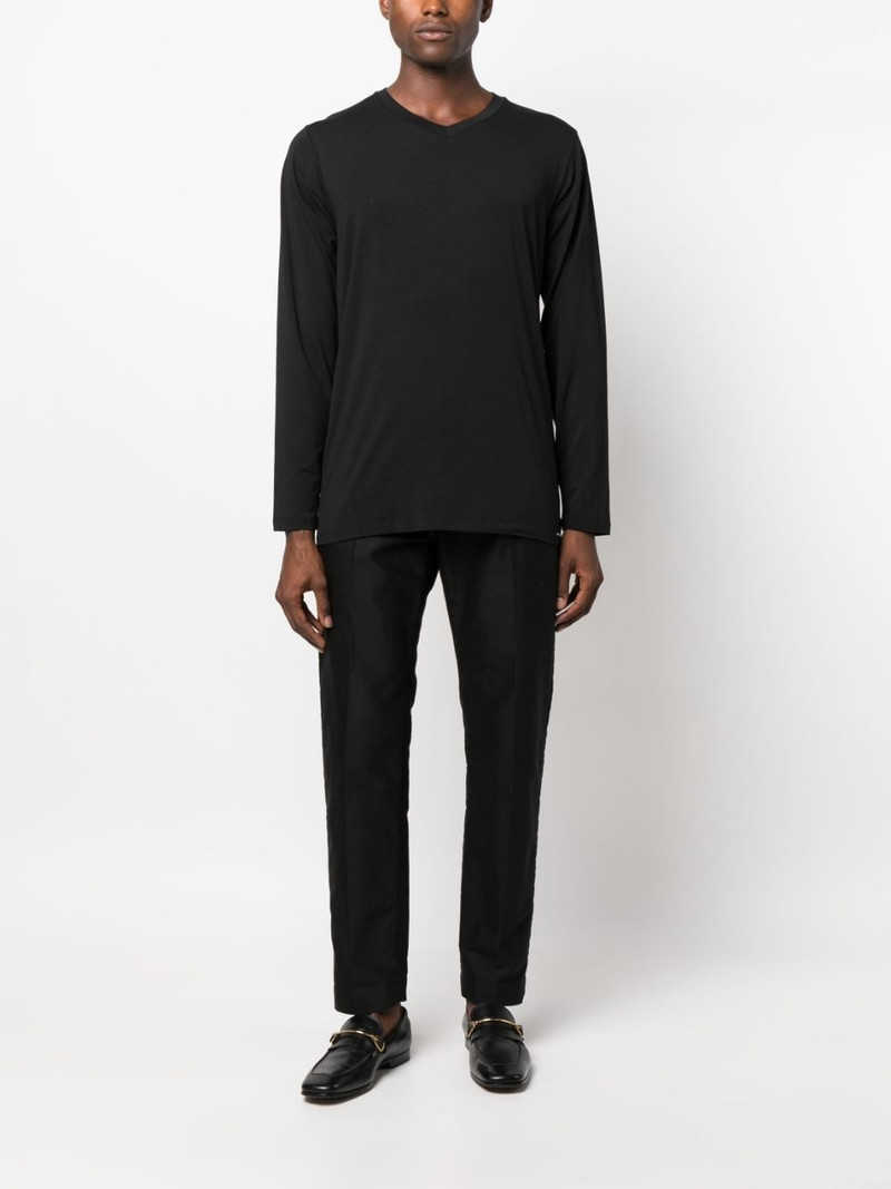 TOM FORD V-neck long-sleeve T-shirt outlook
