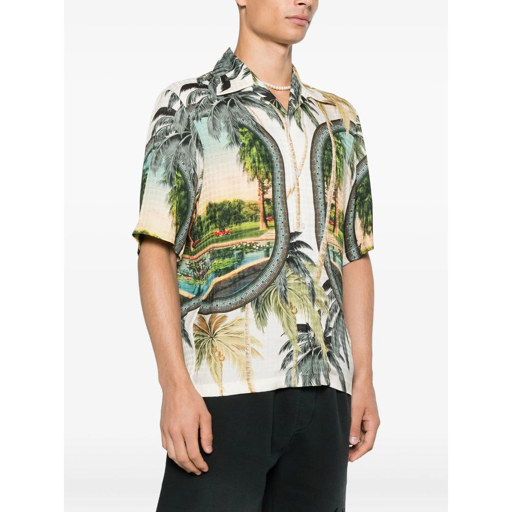 Amiri Green Shirts Men - 3