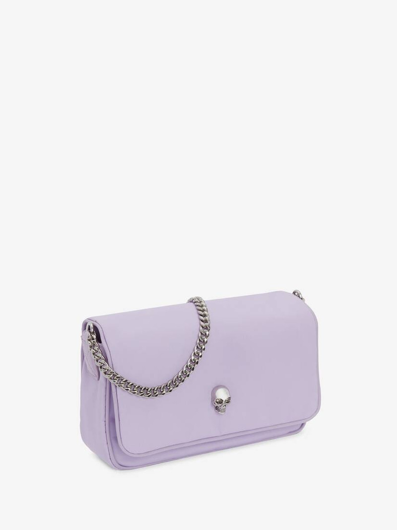 Alexander McQueen Small Skull Bag in Lilac outlook