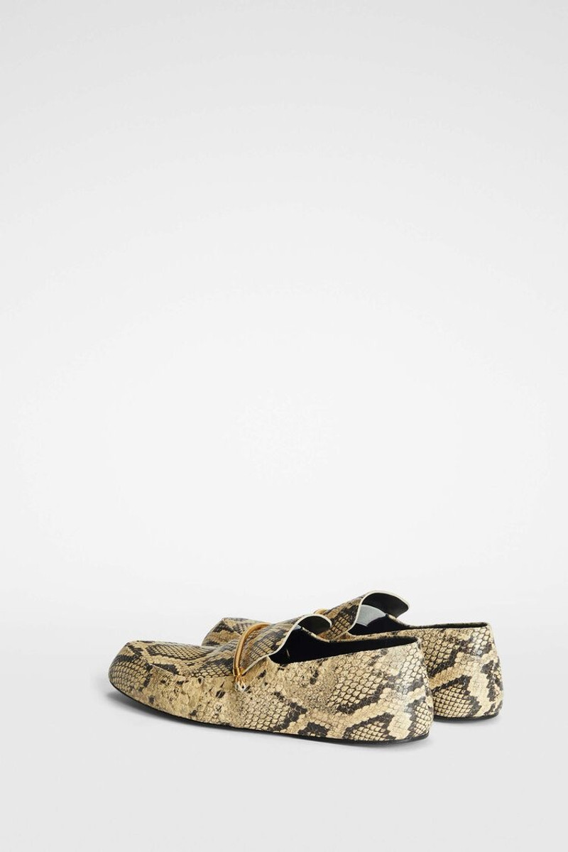 Jil Sander Snake Loafers outlook