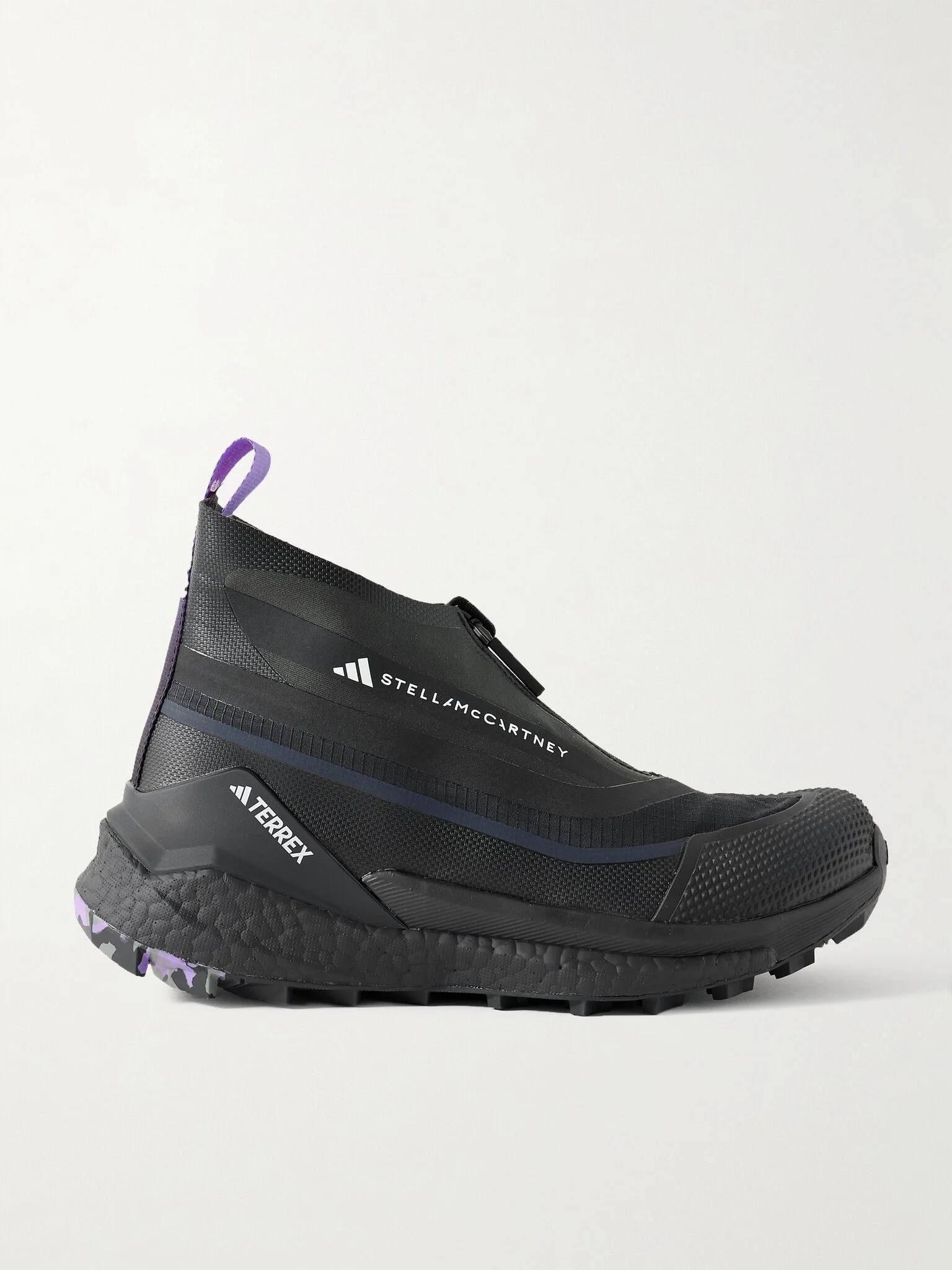 Terrex Free Hiker rubber-trimmed GORE-TEX® ankle boots Black - 1