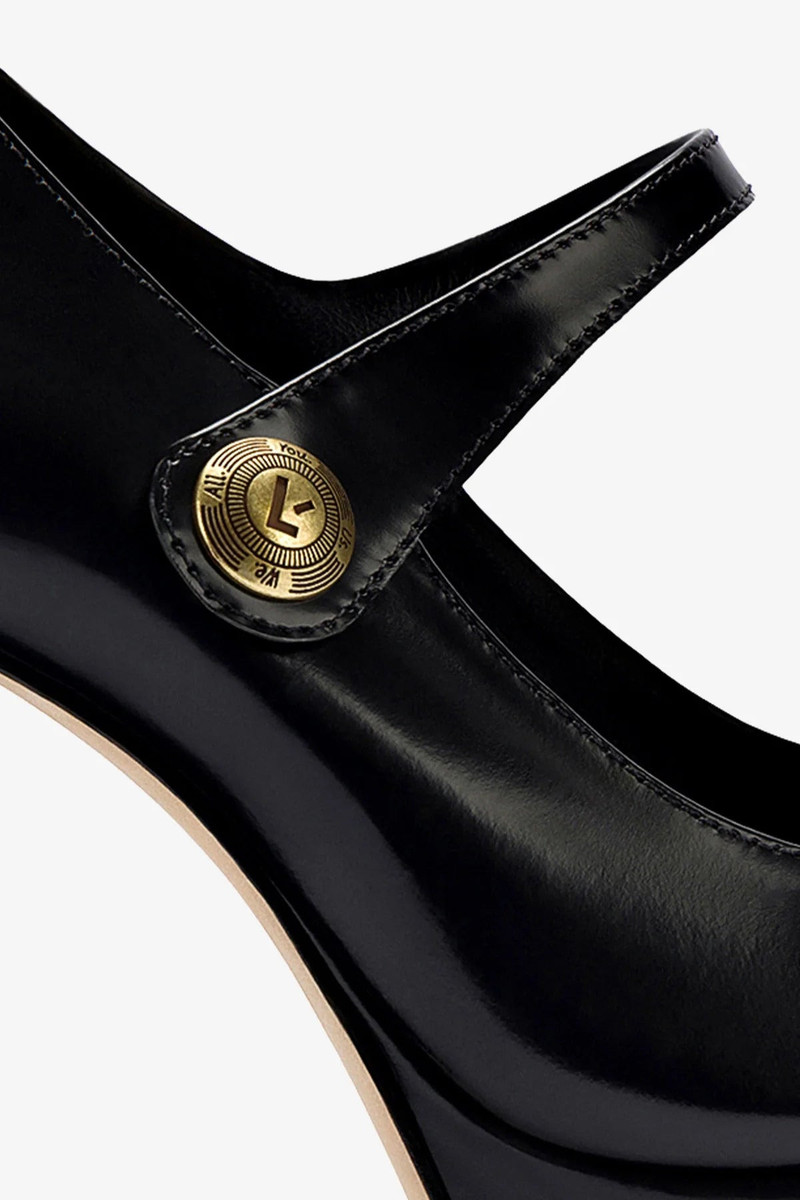 Emma Pump In Black Leather 4