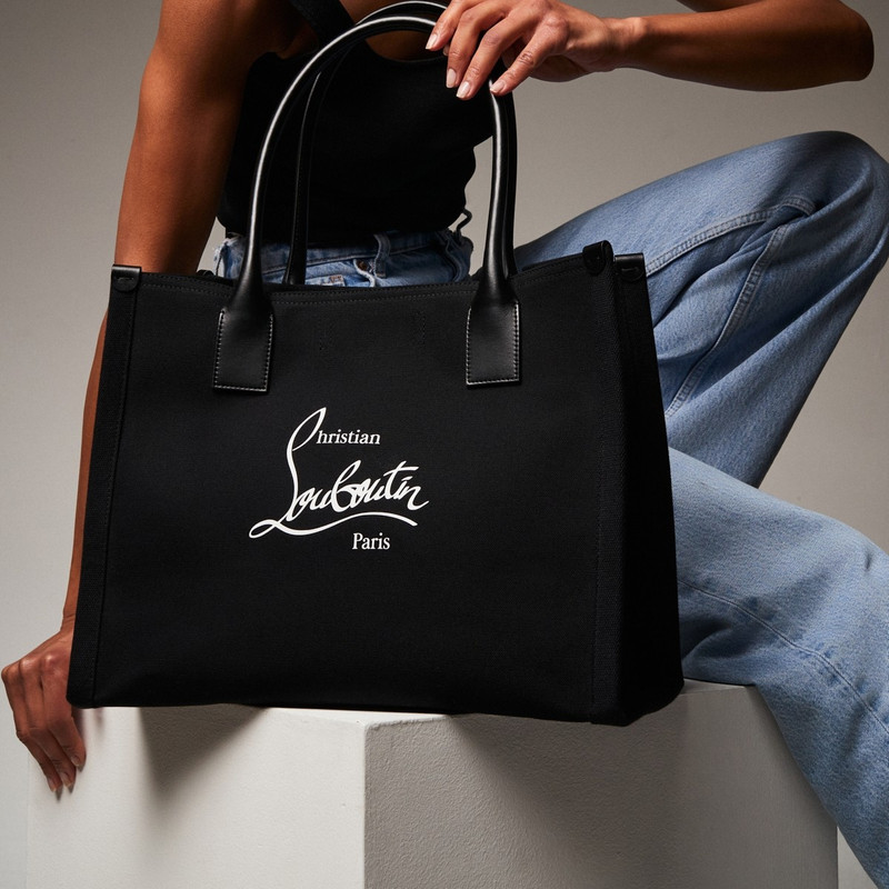Christian Louboutin Nastroloubi E/W large Black outlook