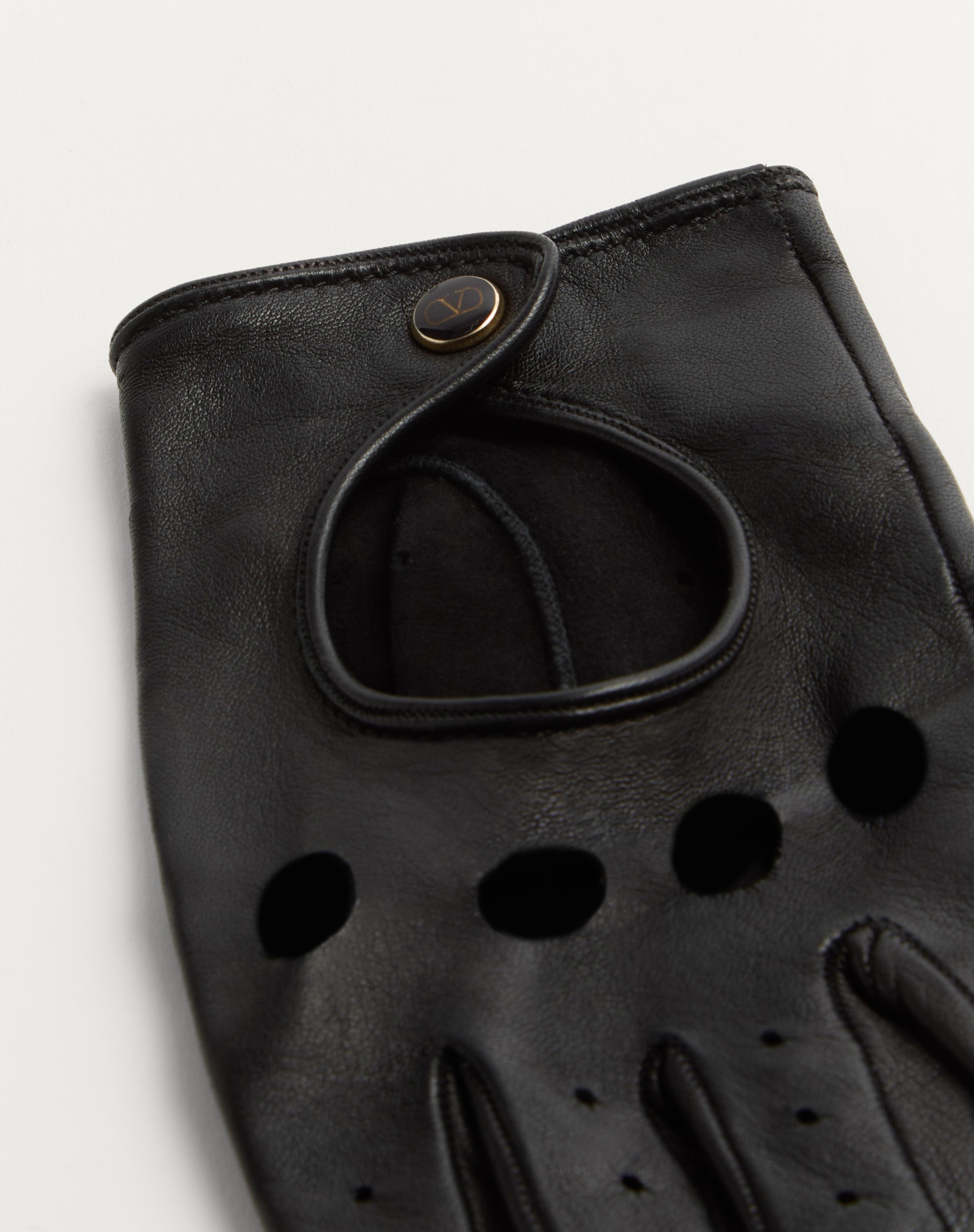VLOGO SIGNATURE NAPPA FINGERLESS GLOVES - 2
