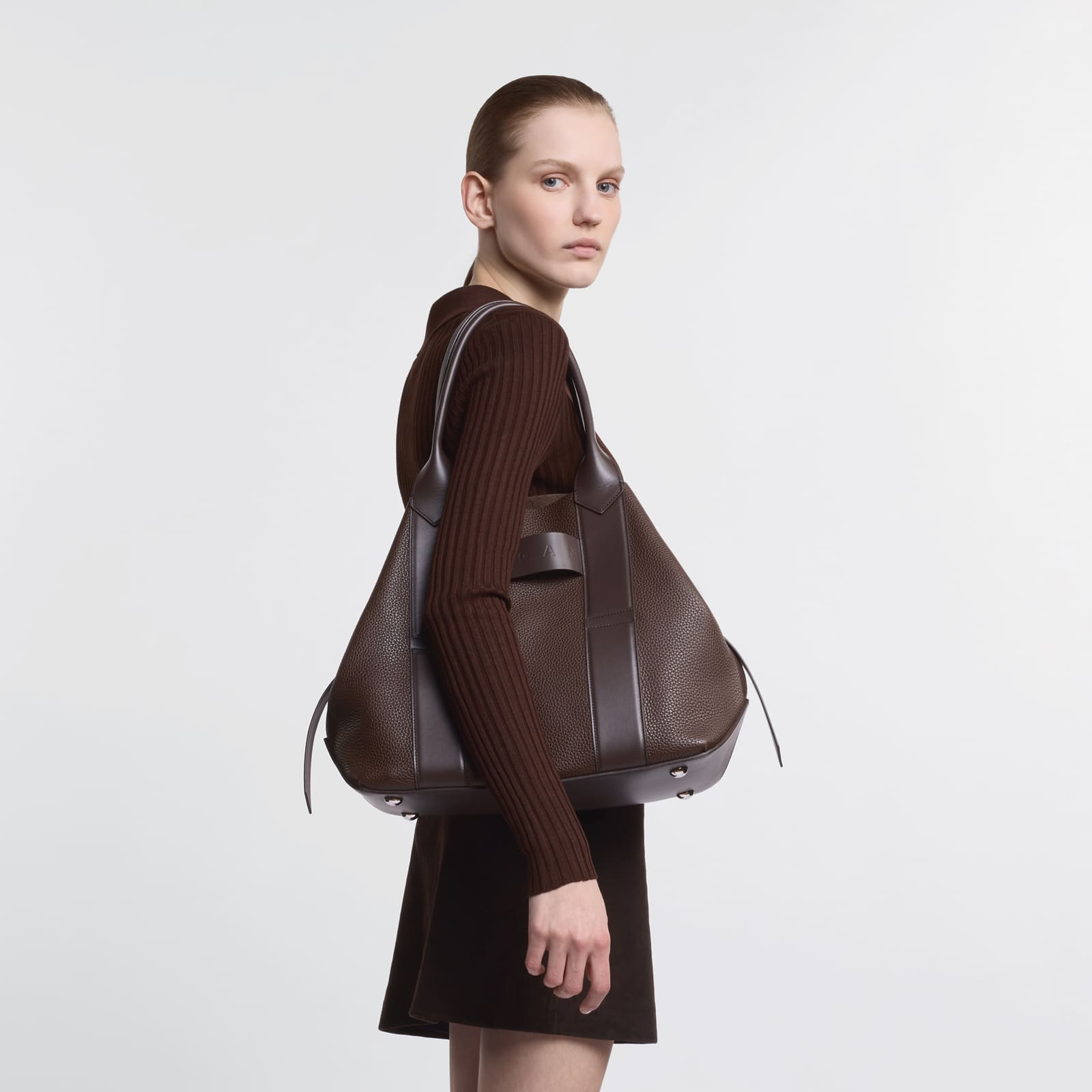 Hogan Script Shopping Bag Medium - 8