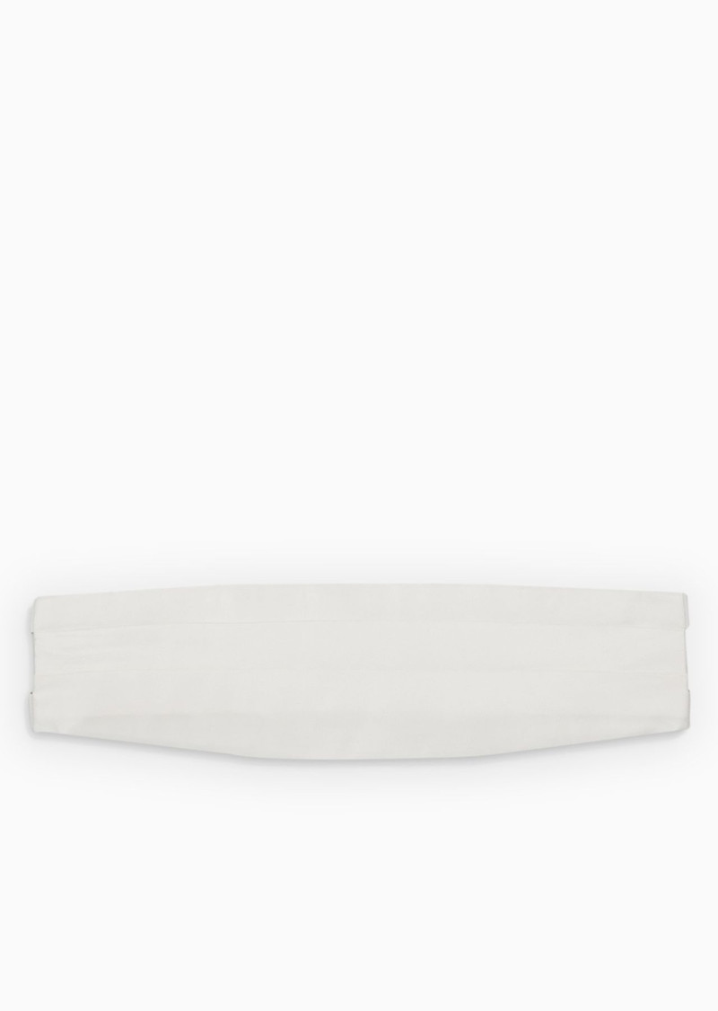 Silk-satin tuxedo cummerbund 1