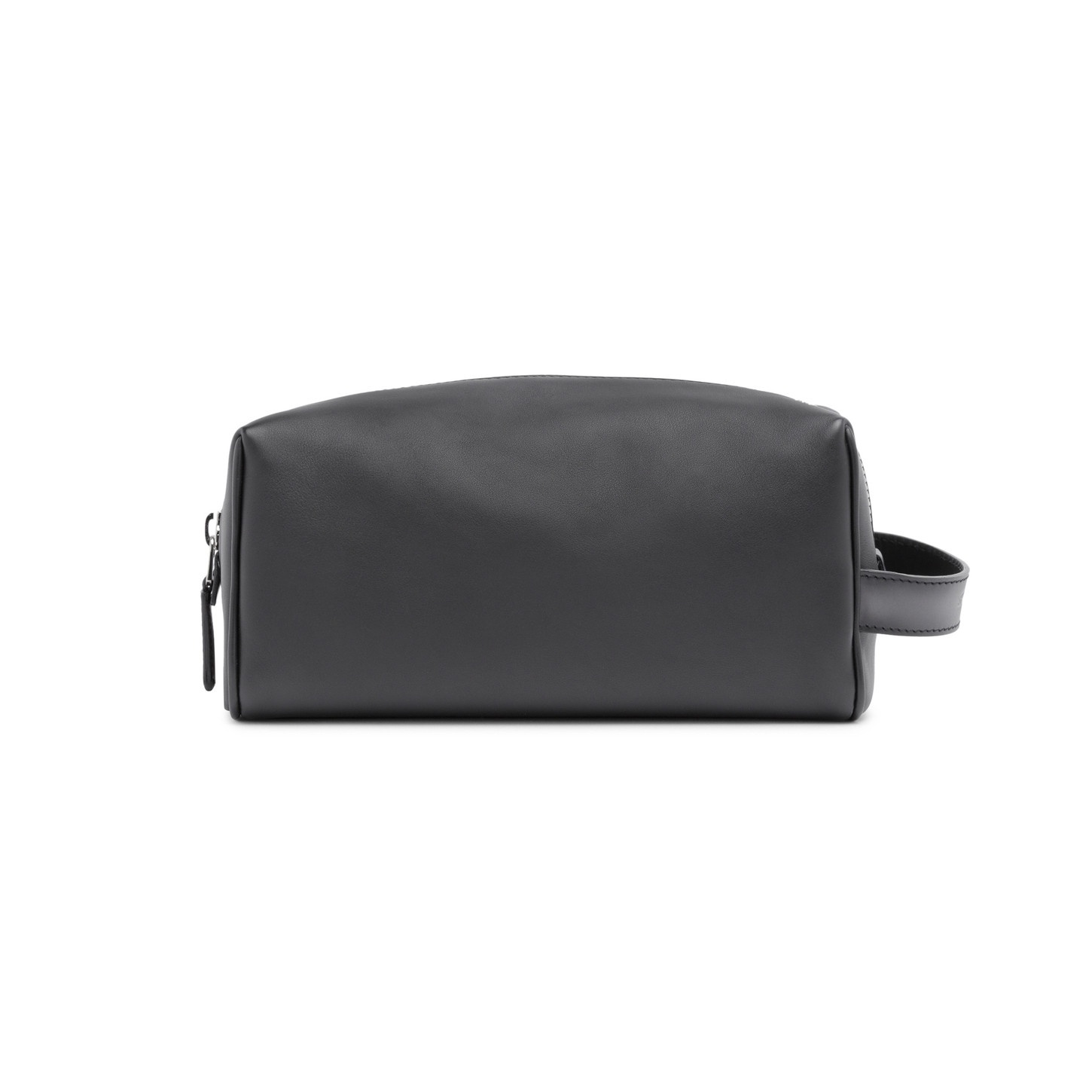 Black leather pouch - 1